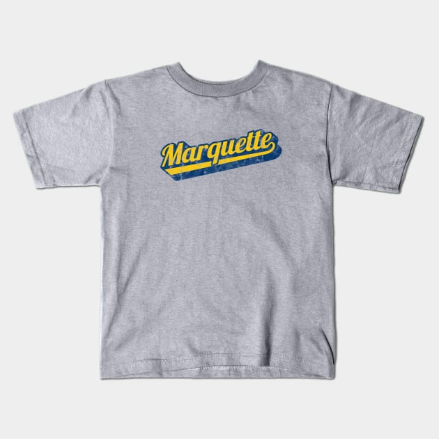 Support the Golden Eagles with this vintage design! Kids T-Shirt by MalmoDesigns